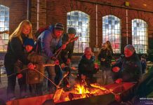 Feuer, Dampf & Lichterglanz zur 4. Hilbersdorfer Rauhnacht