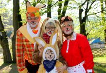 Familie Osterhase eröffnet die Saison an der Talsperre Kriebstein