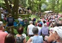 Heimatliches Liederfest vereint Sachsen und Böhmen an der Günther-Ruh